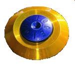 Washer for tempered steel nail