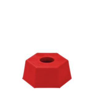 Hexagonal plastic marker