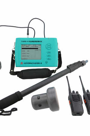 Testing concrete floor thickness