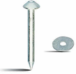 Standard Surveying nail with washer