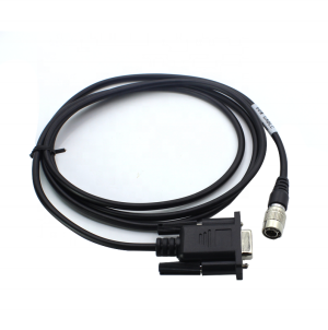 Nikon Total Station Data Collector Cable - Hirose 6-pin To Serial RS232